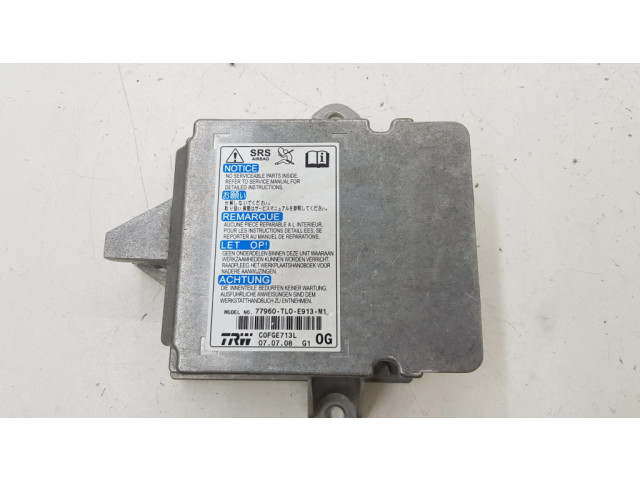 Блок подушек безопасности 77960TL0E913M1 Honda Accord