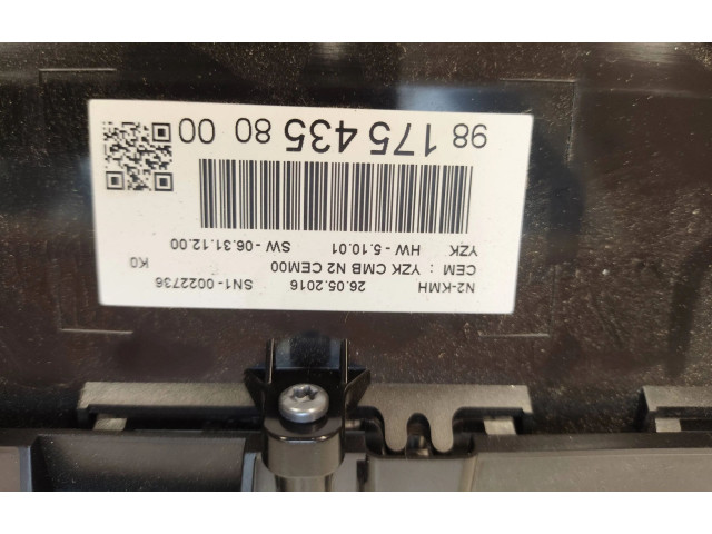 Přístrojová deska Toyota Proace 2017 9817543580, 26052016