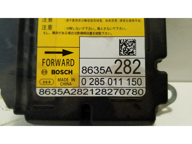 Блок подушек безопасности 8635A282, 0285011150 Mitsubishi Outlander