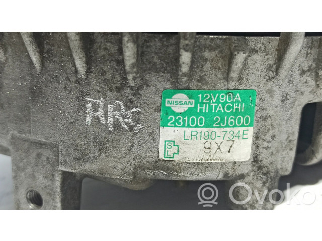 Генератор LR190-734E, 231002J600   Nissan Primera      