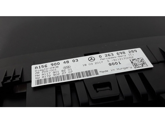 Přístrojová deska Mercedes-Benz GLA W156 2017 A1569004803