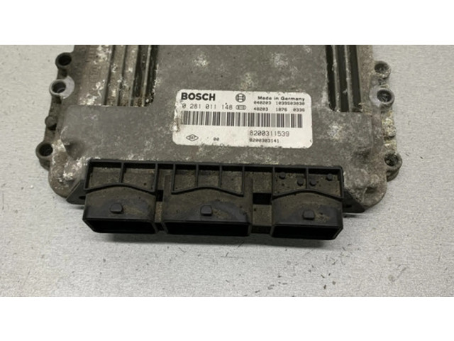 Řídící jednotka 8200311539, 0281011148 Renault Laguna II 2003