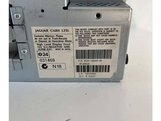 Дисплей    9X2310E889AB, QFJG802A   Jaguar XF X250