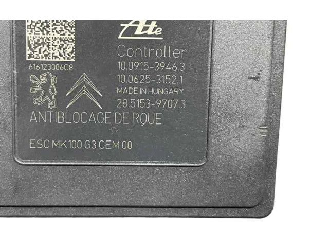 Блок ABS    9814482680, 1634857280   Peugeot 2008 I