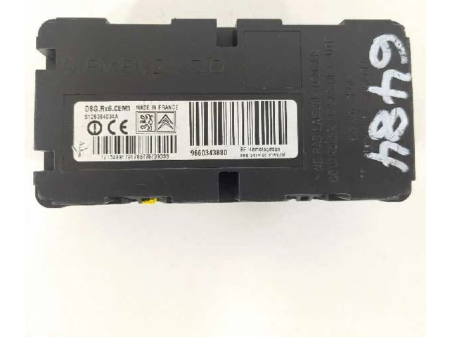 Блок управления 9660343880, S126064004A Citroen C8