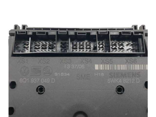 Блок комфорта 6Q1937049D Skoda Fabia Mk1 (6Y)