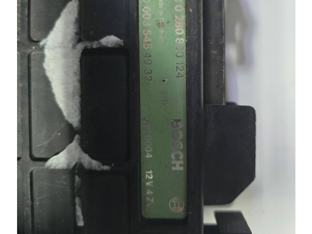 Řídící jednotka 0035454932, 0280800124 Mercedes-Benz E W124 1984