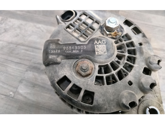 Генератор 96843503   Chevrolet Spark      