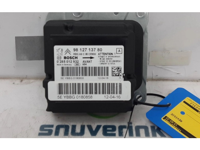Блок подушек безопасности 9812713780, 0285012932   Peugeot 2008 I