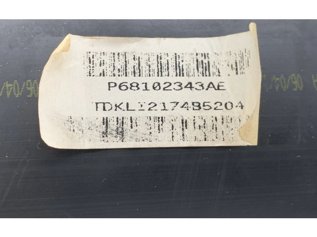 Подушка безопасности пассажира P68102343AE   Jeep Cherokee