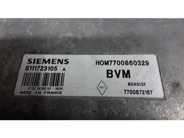 Řídící jednotka 7700860329, S111723105A Renault Espace II 1995