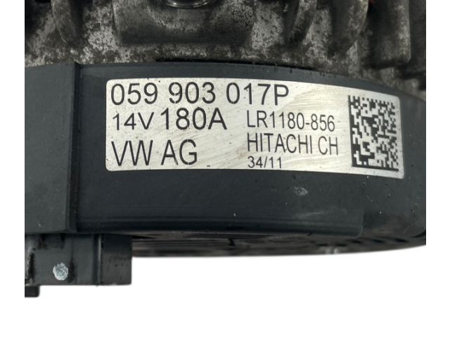 Генератор 059903017P, LR1180-856 Audi A7 S7 4G