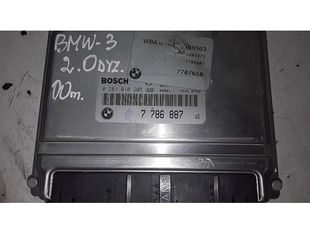 Řídící jednotka 7787658, 7786887 BMW 3 E36 2000