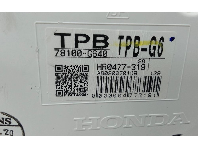 Přístrojová deska Honda CR-V 2016 78100G640