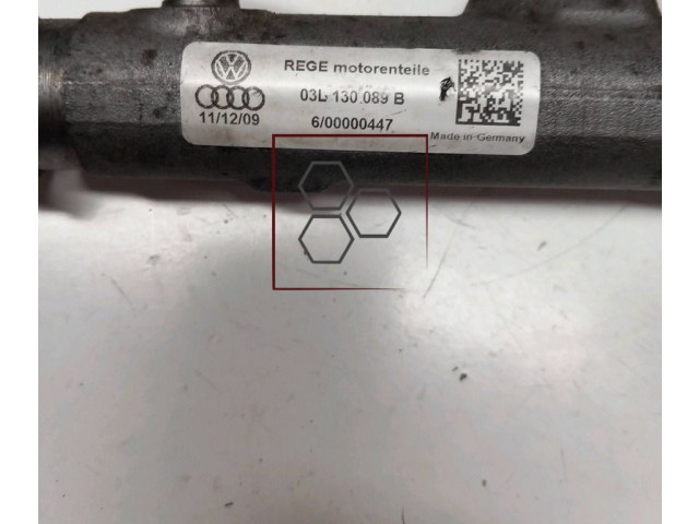 Топливная рампа 03L130089B, 03L130089B Volkswagen Golf VI