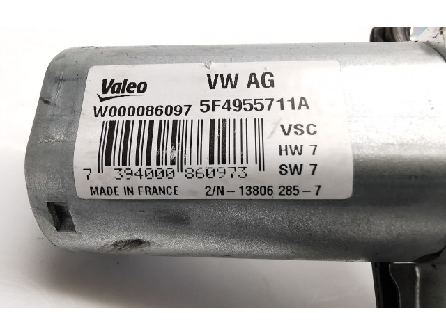 Моторчик заднего дворника 5f4955711A, W000086097    Skoda Octavia Mk3 (5E)