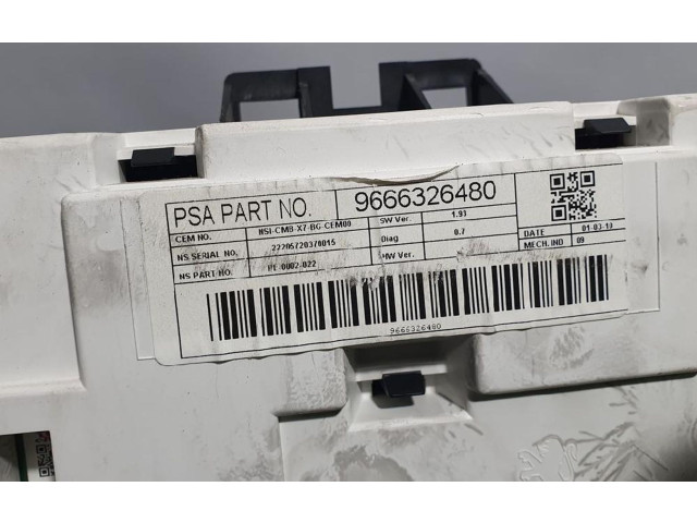 Панель приборов 9666326480, 22205750370015 Citroen C5