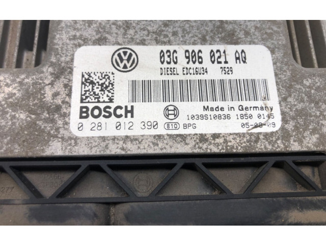 Řídící jednotka 03G906021AQ Volkswagen Caddy 2004