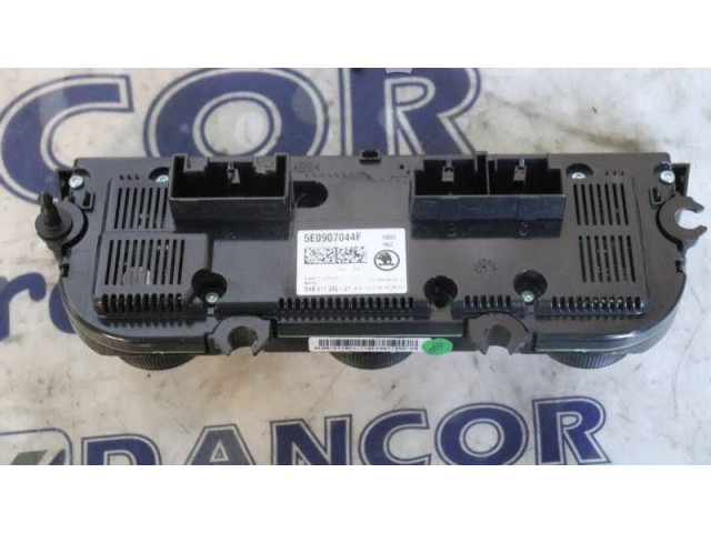 Блок управления климат-контролем 5E0907044F, 5HB01128221 Skoda Octavia Mk3 (5E)