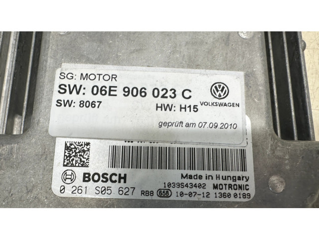 Řídící jednotka 06E906023C, 0261S05627 Volkswagen Touareg II 2011