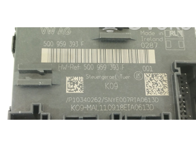 Блок комфорта 5Q0959393F   Volkswagen Touran III   