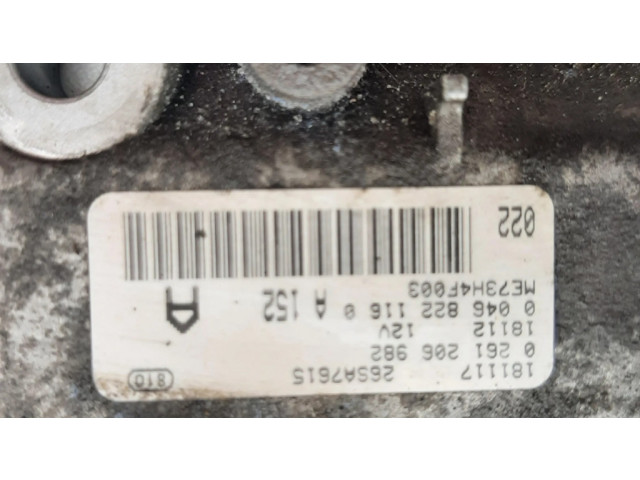 Řídící jednotka 0261206982, 0046822116   Fiat Punto (188) 2004