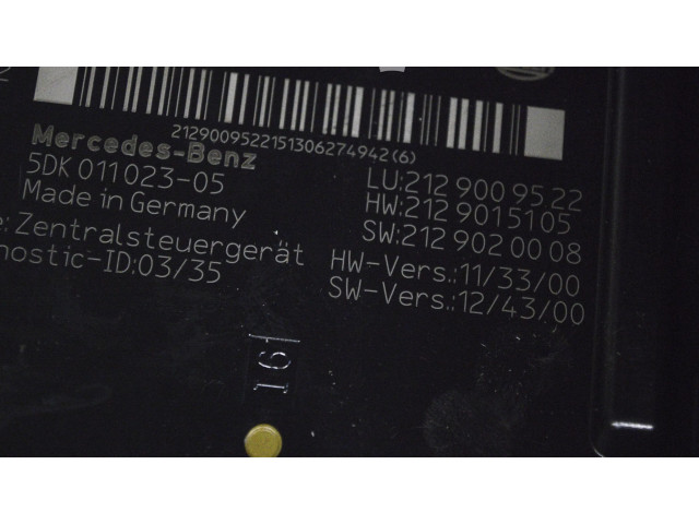 Pojistková skříňka A2129009522, A2129015105 Mercedes-Benz CLS C218 X218 2013