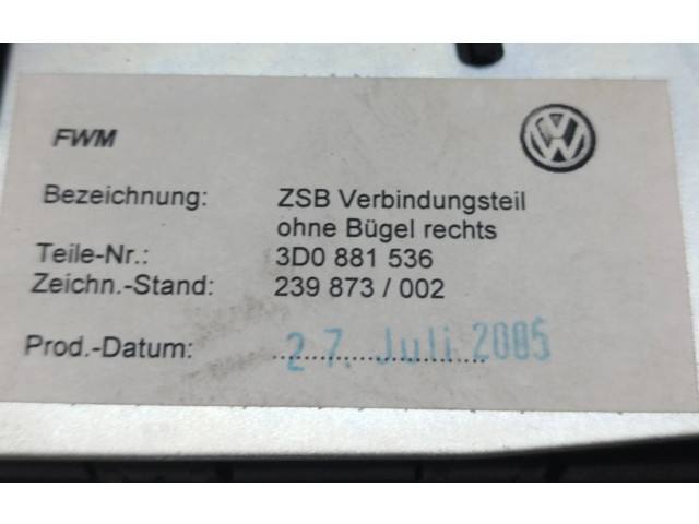 Подушка безопасности в сиденье 3D0880242C, 3D0881536 Volkswagen Phaeton