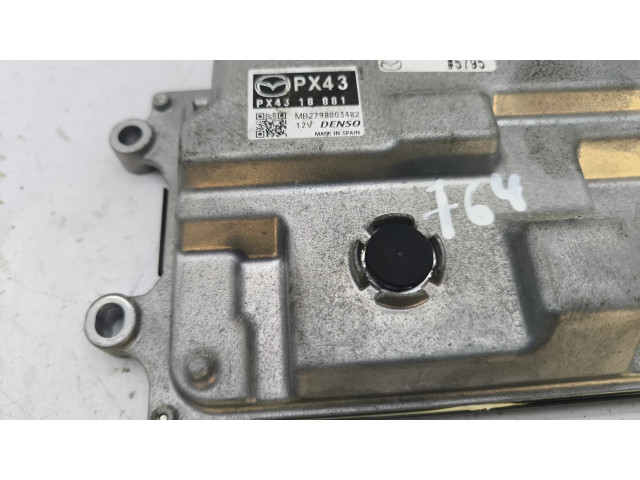 Блок управления двигателя PX4318881, MB2798003482 Mazda CX-5 II
