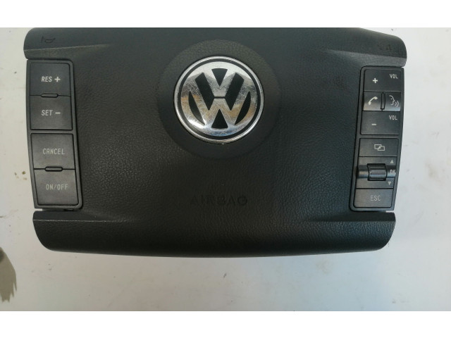 Подушка безопасности водителя 3D0880201BC Volkswagen Phaeton