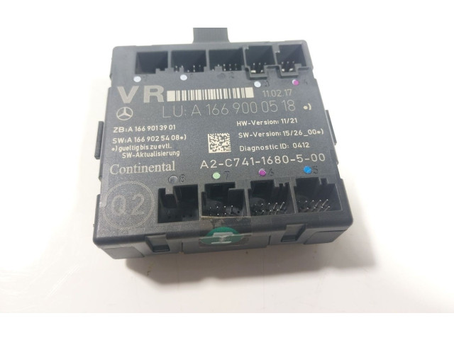 Блок управления A1669000518 Mercedes-Benz AMG GT R190 C190