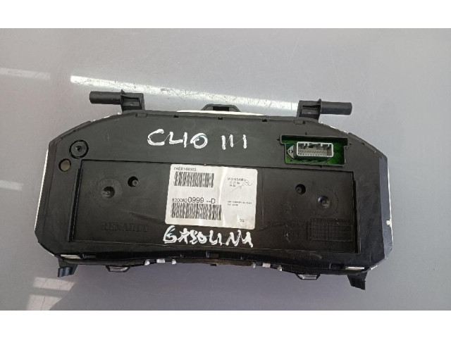 Панель приборов 8200820999D Renault Clio III
