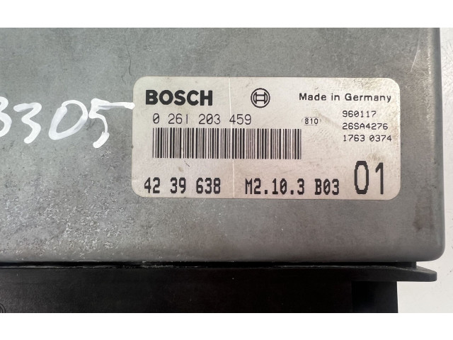 Блок управления двигателем Блок управления 0261203459, 4239638 Saab 900