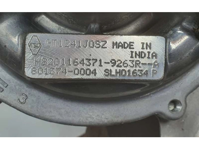  Турбина Dacia Duster 1.5 144119263R, GT1241J0SZ         