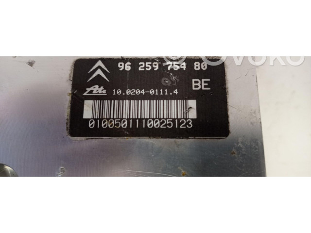 Блок АБС 9625975480 Citroen Berlingo 1996 - 2002 года
