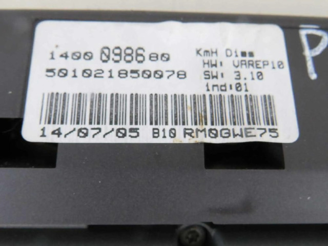 Панель приборов 1400098680   Lancia Phedra       