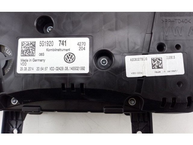 Панель приборов 5G1920741, 5G1920741 Volkswagen Golf VII