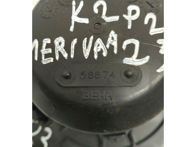 Вентилятор печки    58874   Opel Meriva A