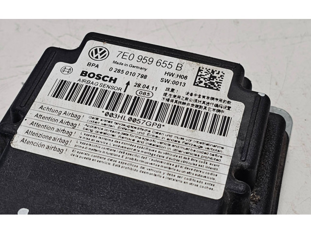 Блок подушек безопасности 7E0959655B, 0285010798   Volkswagen Caddy
