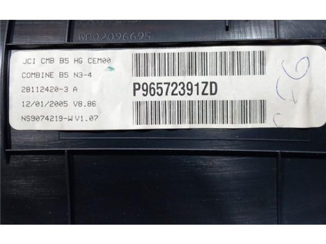 Панель приборов 96572391ZD   Citroen C4 I       