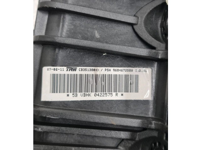 Подушка безопасности пассажира 9684672580, CB351380XX   Peugeot 5008