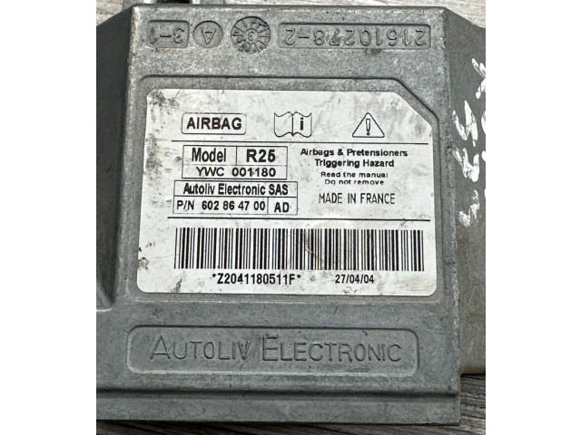 Блок подушек безопасности YWC001180, Z2041180511F   Rover 25