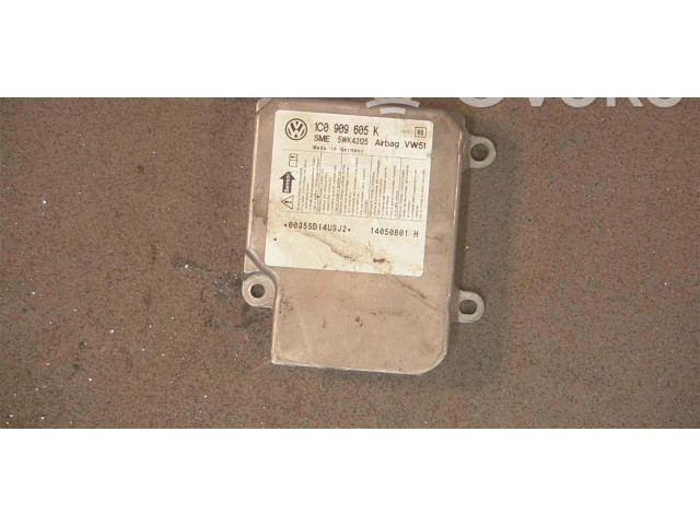 Блок подушек безопасности 1C0909605K Skoda Fabia Mk1 (6Y)