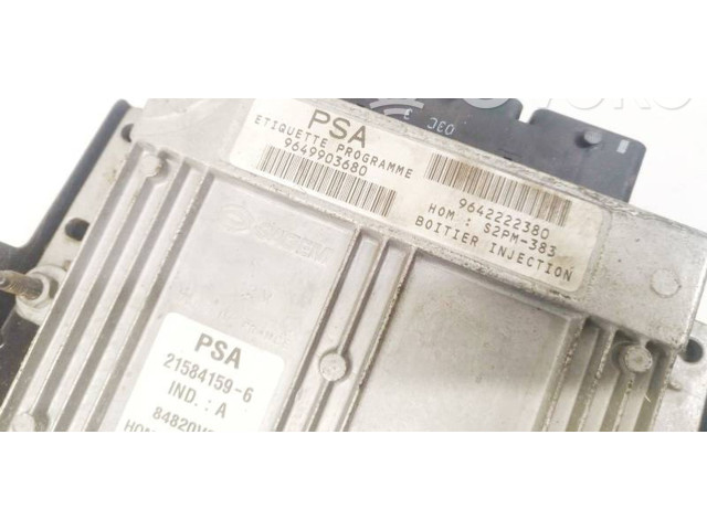 Řídící jednotka 215841596, 21584159-6 Citroen C3 Pluriel 2003