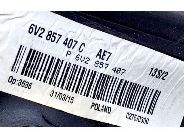 Зеркало электрическое        Skoda Fabia Mk3 (NJ)  2015 - 2021 года   