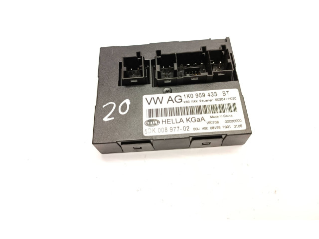 Блок комфорта 1K0959433BT, 5DK008977 Skoda Octavia Mk2 (1Z)