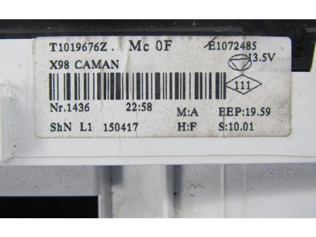 Блок управления климат-контролем 272705952R, 272705952R   Renault Clio III