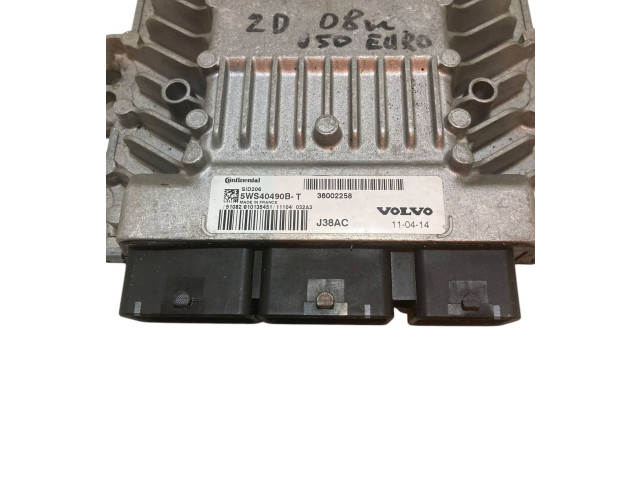 Блок управления двигателя 36002258, 5WS40490BT   Volvo C30