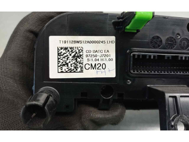 Блок управления климат-контролем 97250J7201   KIA Xceed