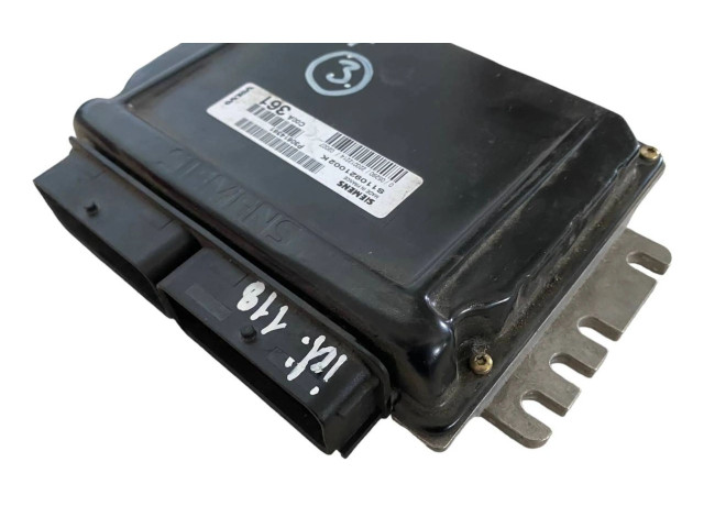 Блок управления двигателя P30614361, S110921002K Volvo S40, V40